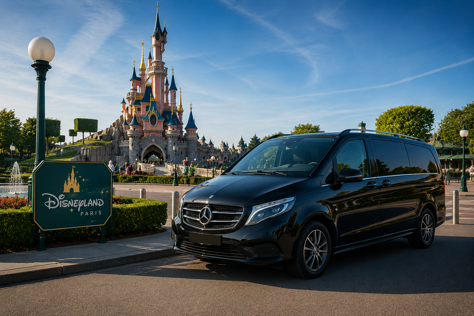 Disneyland Paris Full-Day Private Transfer